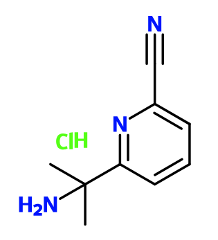 (image for) MCYA0626 6-(2-Aminopropan-2-yl)picolinonitrile hydrochloride